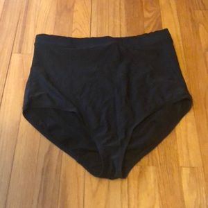 High waisted swim brief